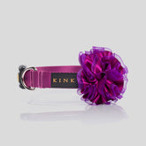COLLAR DE  FLOR  / BÁSICO BERRY